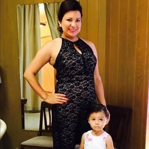 Black party dress